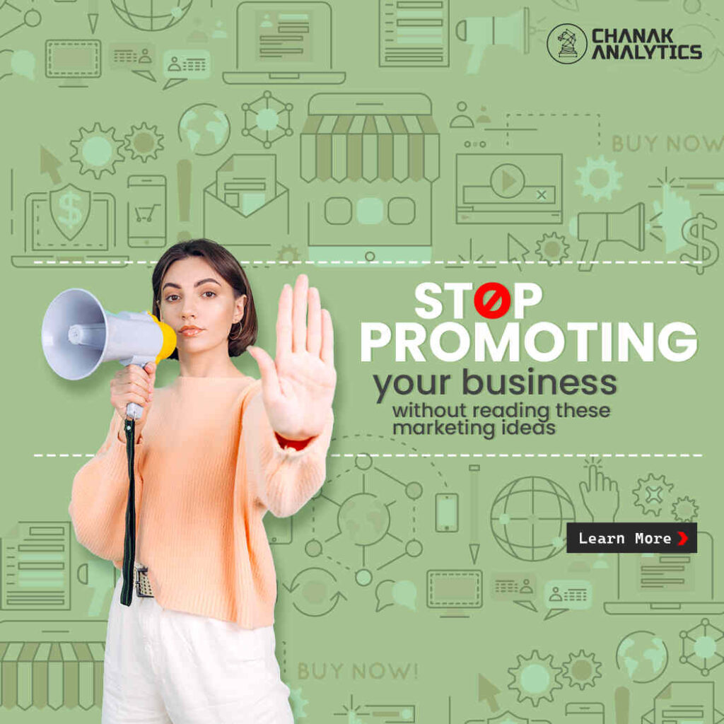 Stop Promoting your business without